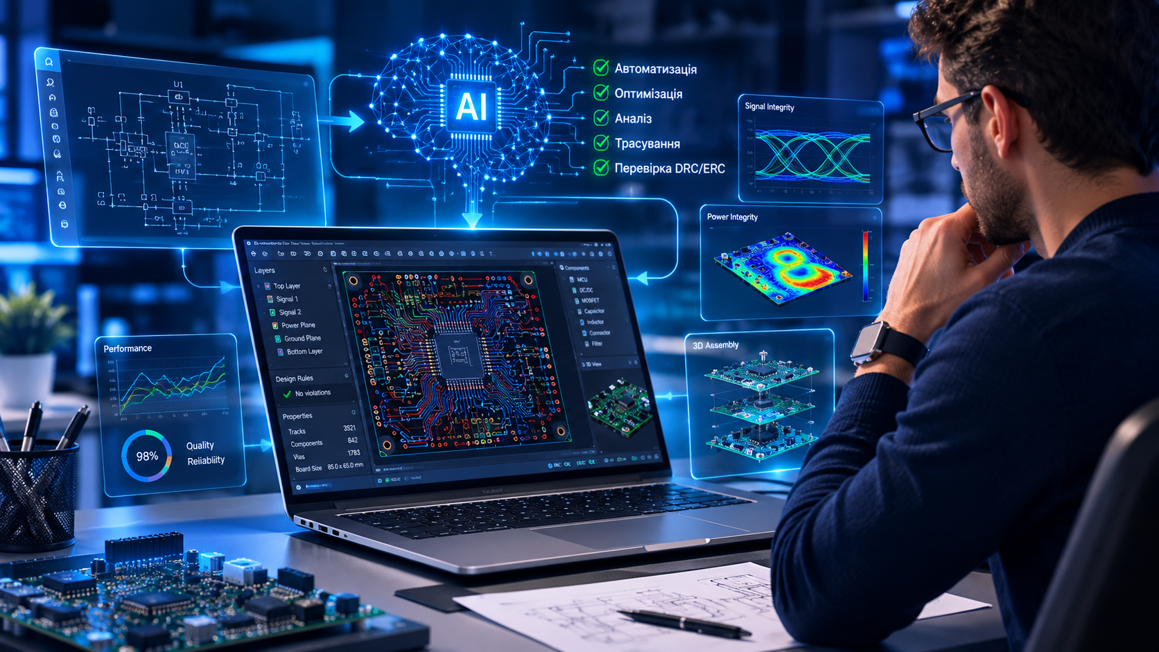 Штучний інтелект та сучасні технології у розробці PCB